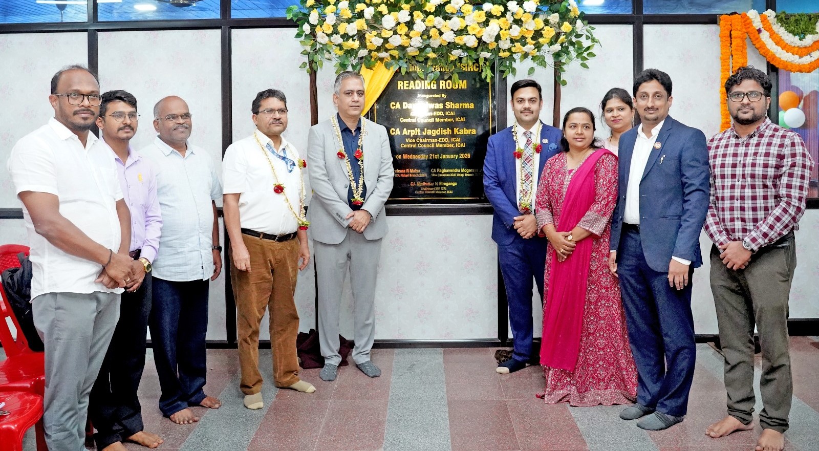 The Institute of Chartered Accountants of India (ICAI) its Udupi Branch (SIRC) inaugurates a Reader’s Room The Institute of Chartered Accountants of India (ICAI) its Udupi Branch (SIRC) inaugurates a Reader’s Room